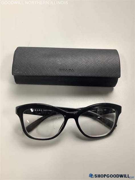 prada black frame eyeglasses|Meer.